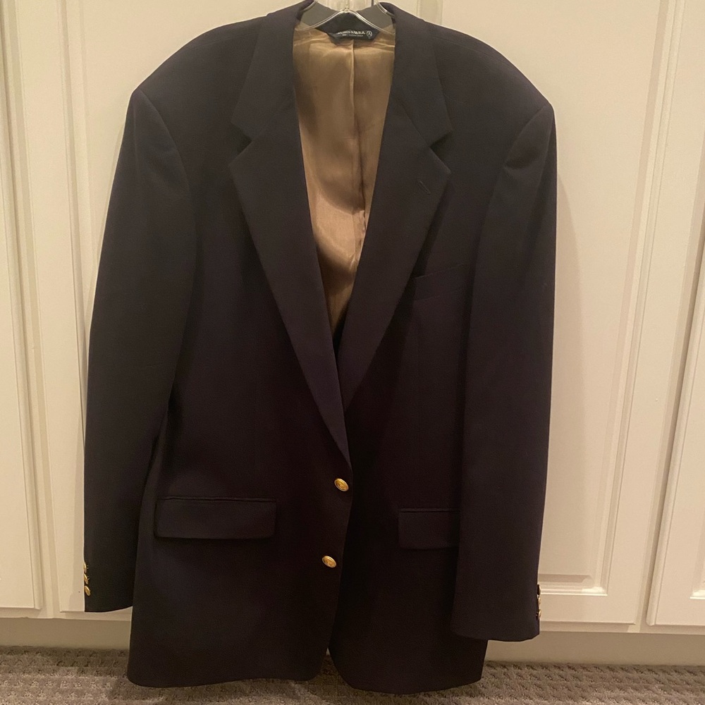 Claridge Collection Nordstrom Black mens coat 46XL